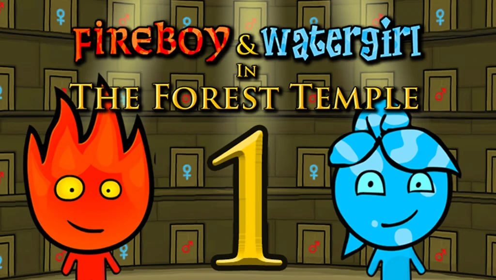 Fireboy and Watergirl 1 Forest Temple